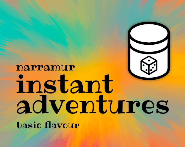 Cover image for instant adventures - basic flavour