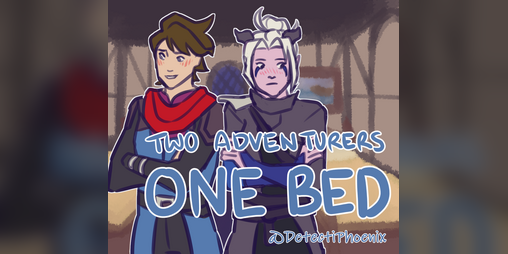 Cover image for Two Adventurers One Bed