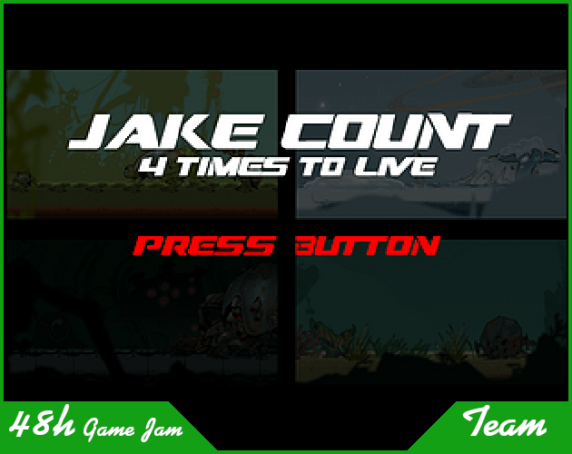 Cover image for Jake Count - 4 Times to live