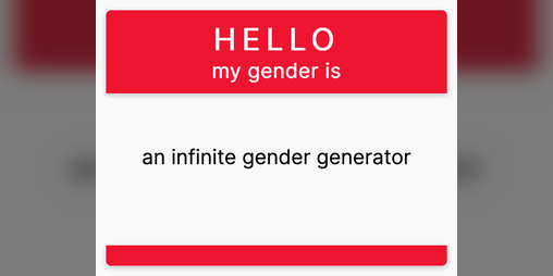 Cover image for An Infinity of Genders