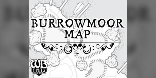 Cover image for Burrowmoor Map - White Box