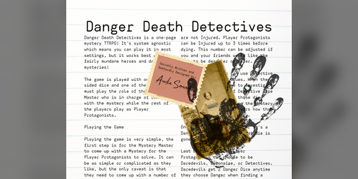 Cover image for Danger Death Detectives!