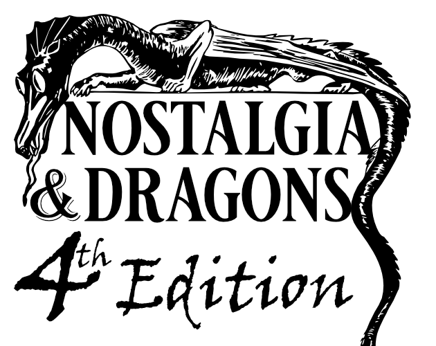 Cover image for Nostalgia and Dragons Fourth Edition