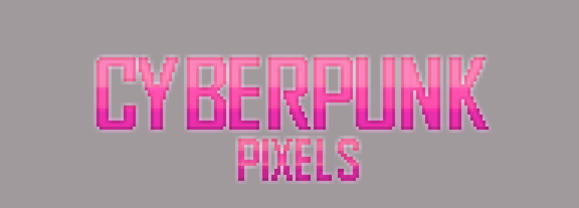 CYBERPUNK Pixels - Character 1