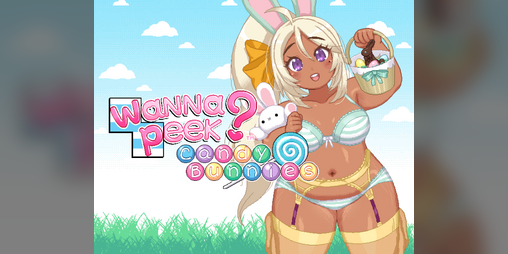 Cover image for Wanna Peek? Candy Bunnies