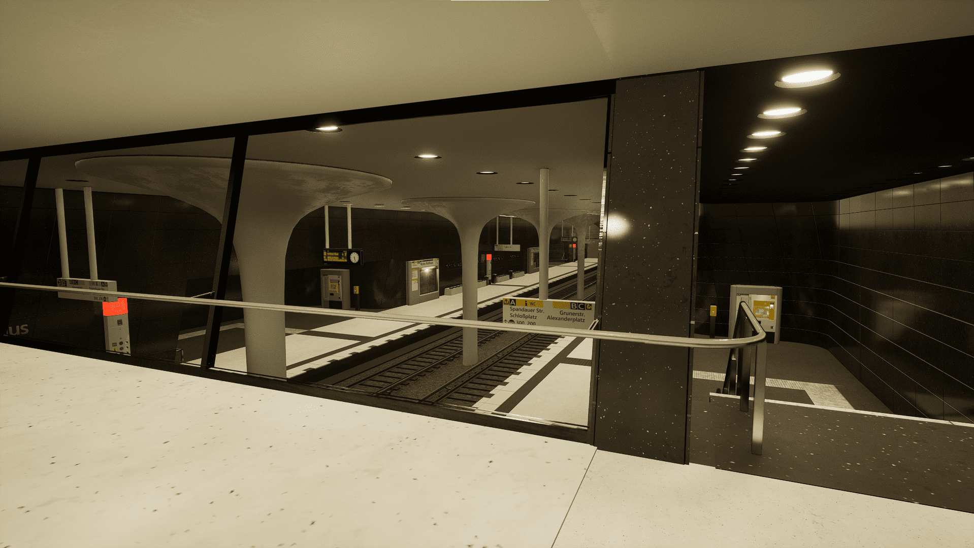 "Rotes Rathaus" - Subway Station