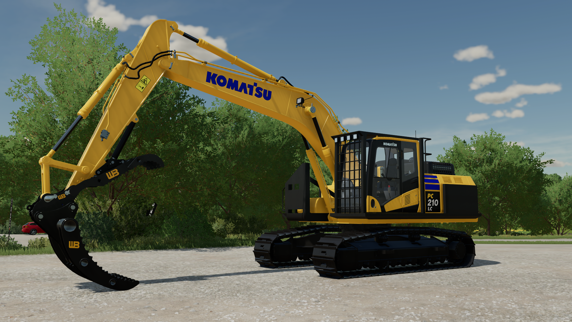 Cover image for FS22 Komatsu Excavator Mega Pack