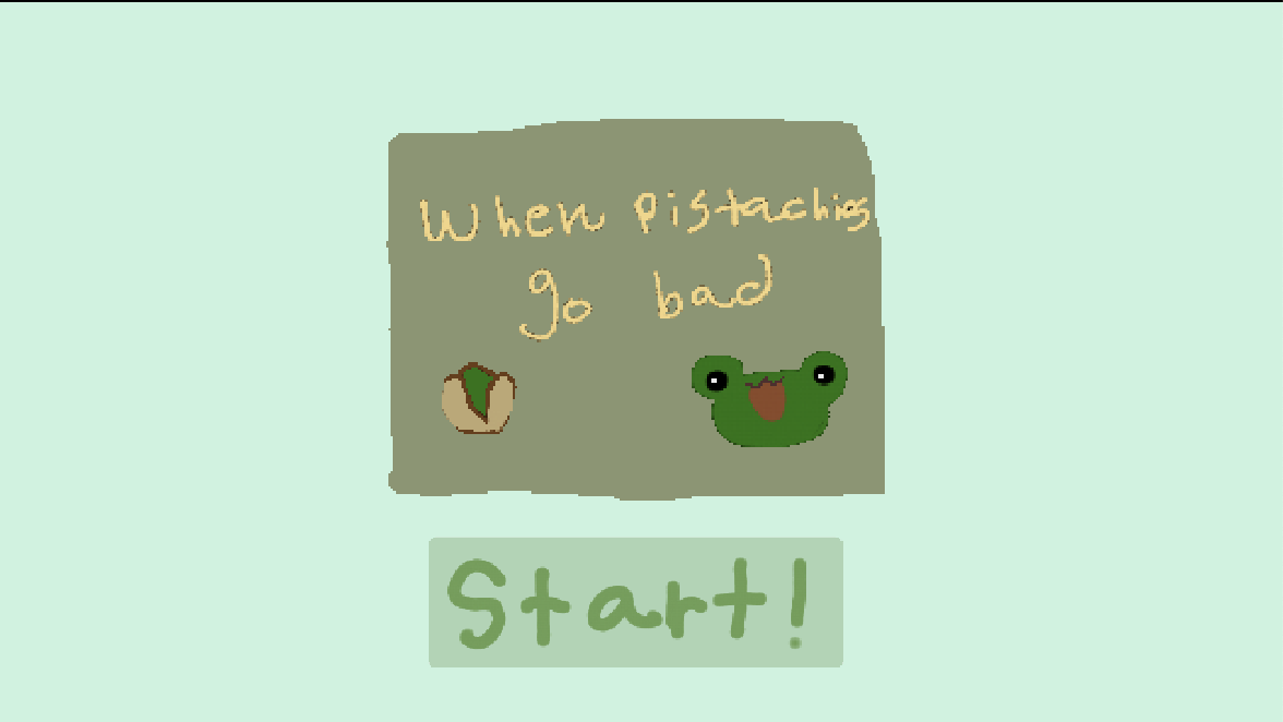 2023 Summer Camp Game: When Pistachios Go Bad by Team Snailfrogs (Alex RI., Emma G., Naariah G.)