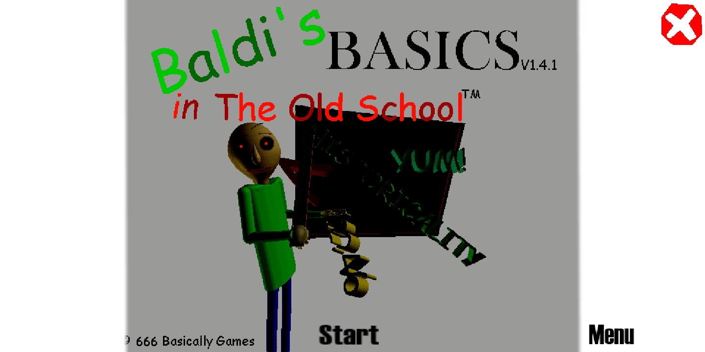 Baldi Basics Horror Edition Remastered Mod Menu by BMR2.0