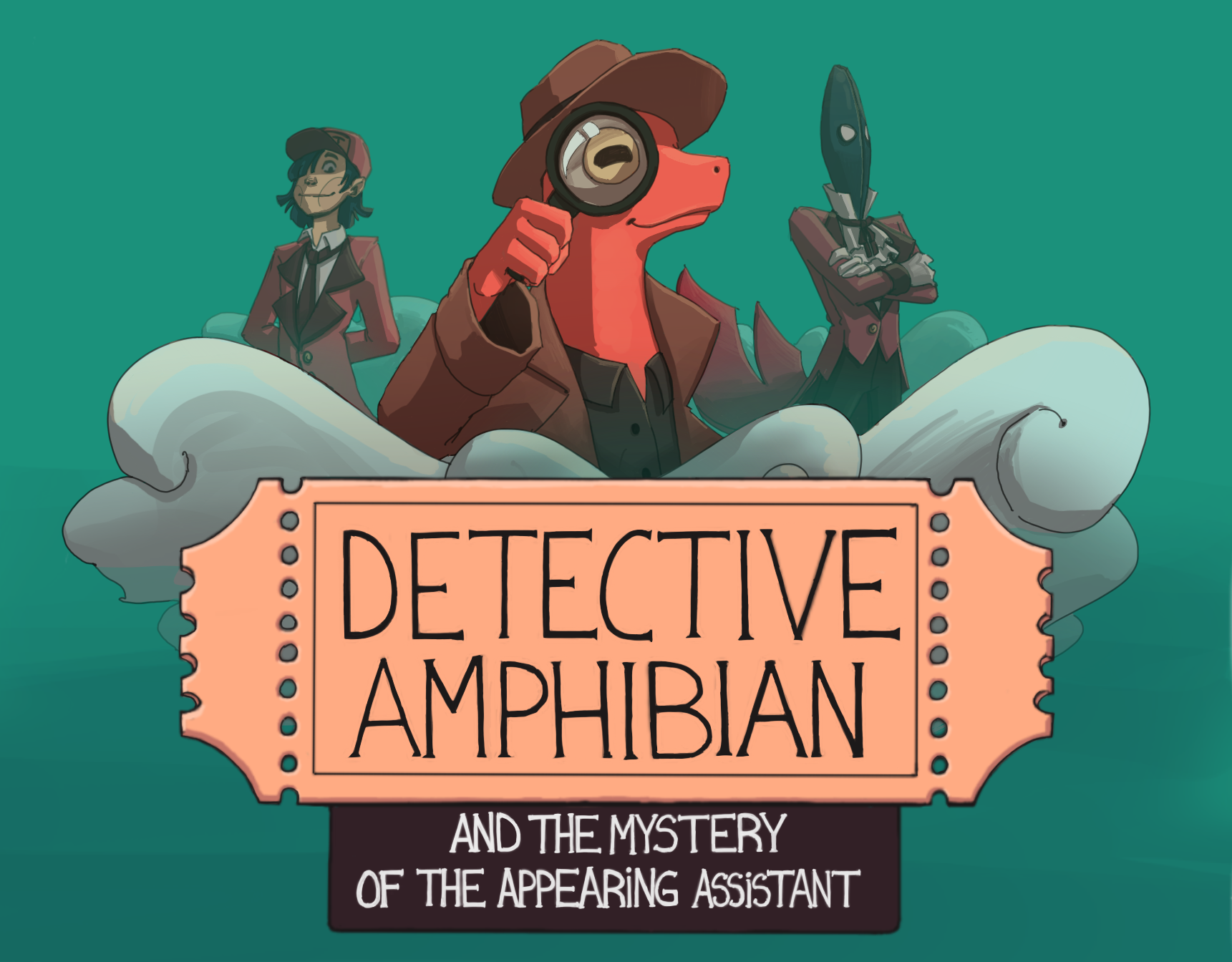 DETECTIVE AMPHIBIAN And The Mystery Of The Appearing Assistant DEMO detective-amphibian-and-the-mystery-of-the-appearing-assistant-demo