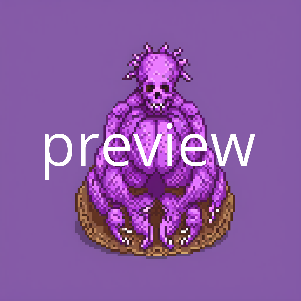 Purple Alien Enemy!