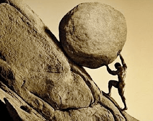 Sisyphus simulator
