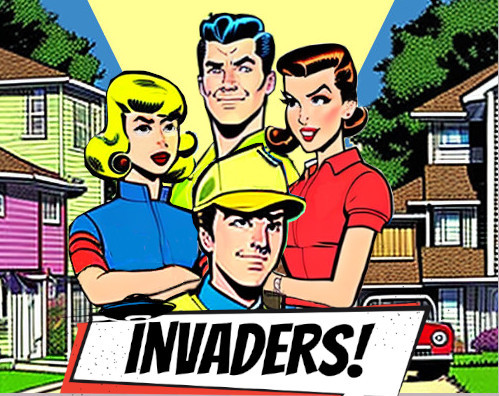 Cover image for Invaders!
