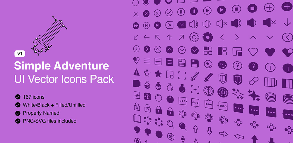 Simple Adventure UI Kit