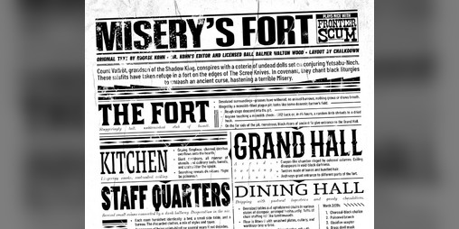 Cover image for Misery's Fort - for FRONTIER SCUM