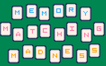 Memory Matching Madness