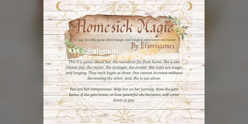 Cover image for Homesick Magic