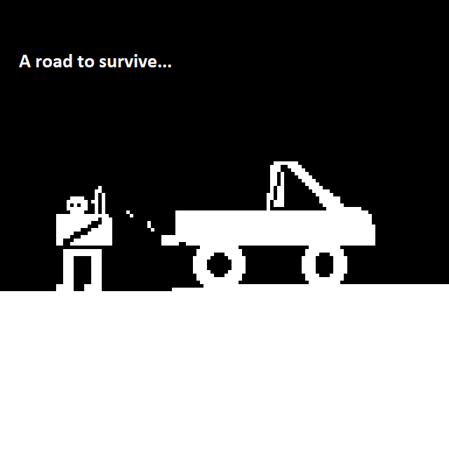 A road to survive! (Zombz retro)