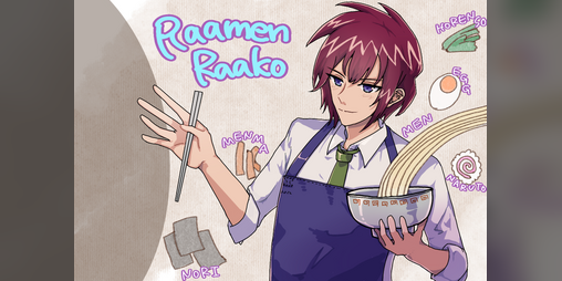 Cover image for らあめん！らぁ子の冒険/Raamen Raako