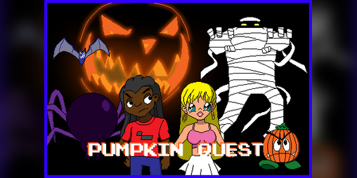 Cover image for Pumpkin Quest: Retro Love Letter