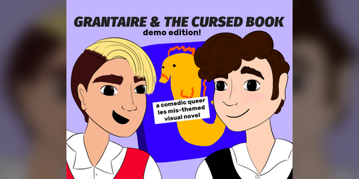 Cover image for Grantaire & the Cursed Book: Demo Edition!