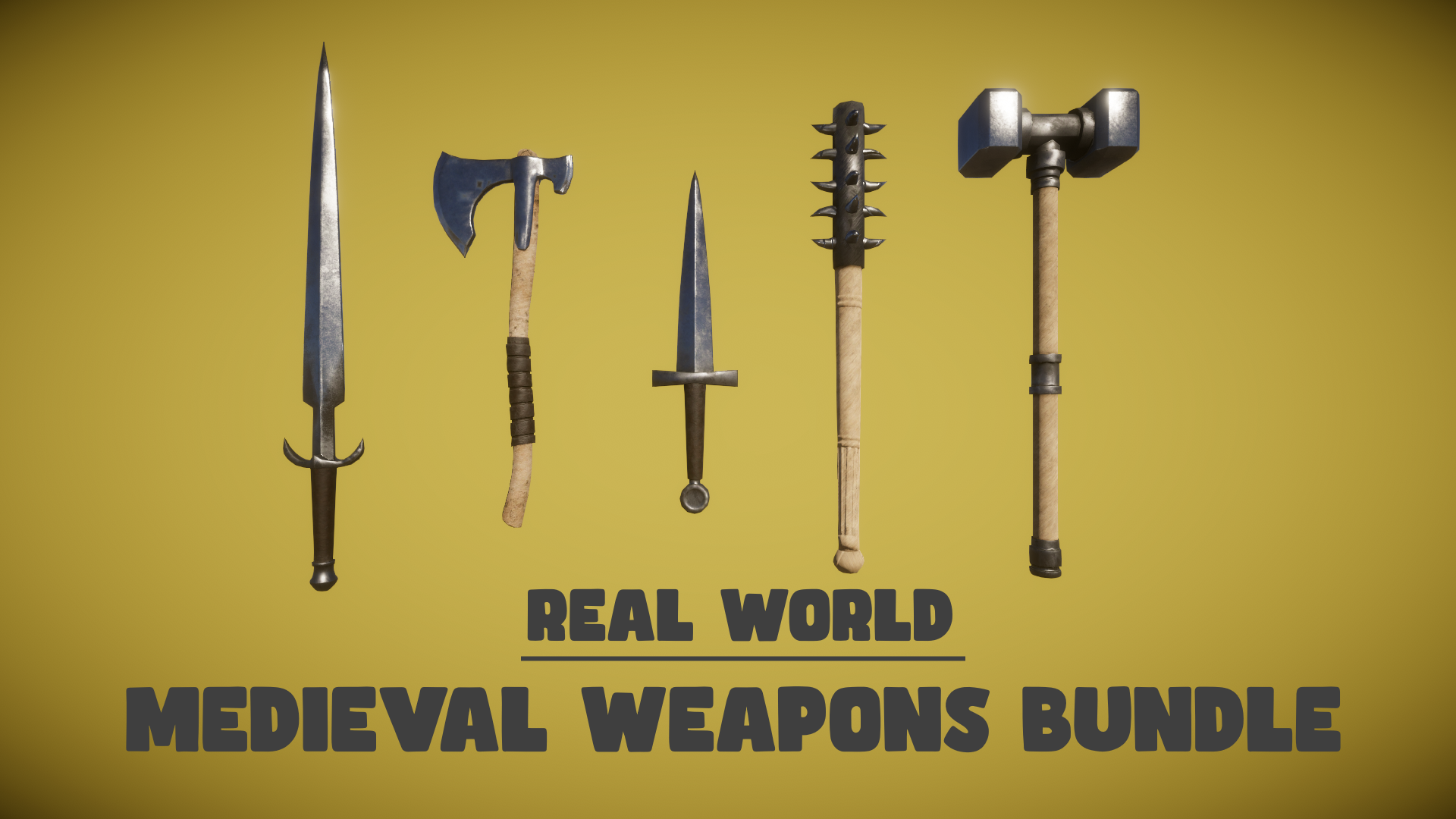 Real World Medieval Weapons Bundle By Silver Delivery   ZecoWW 