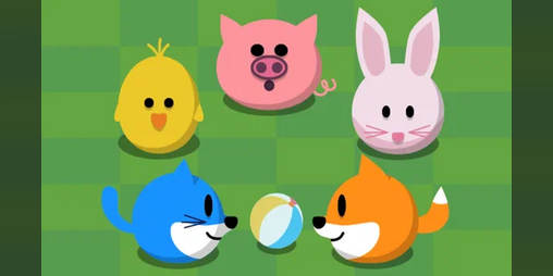 Cover image for Garden funny animals