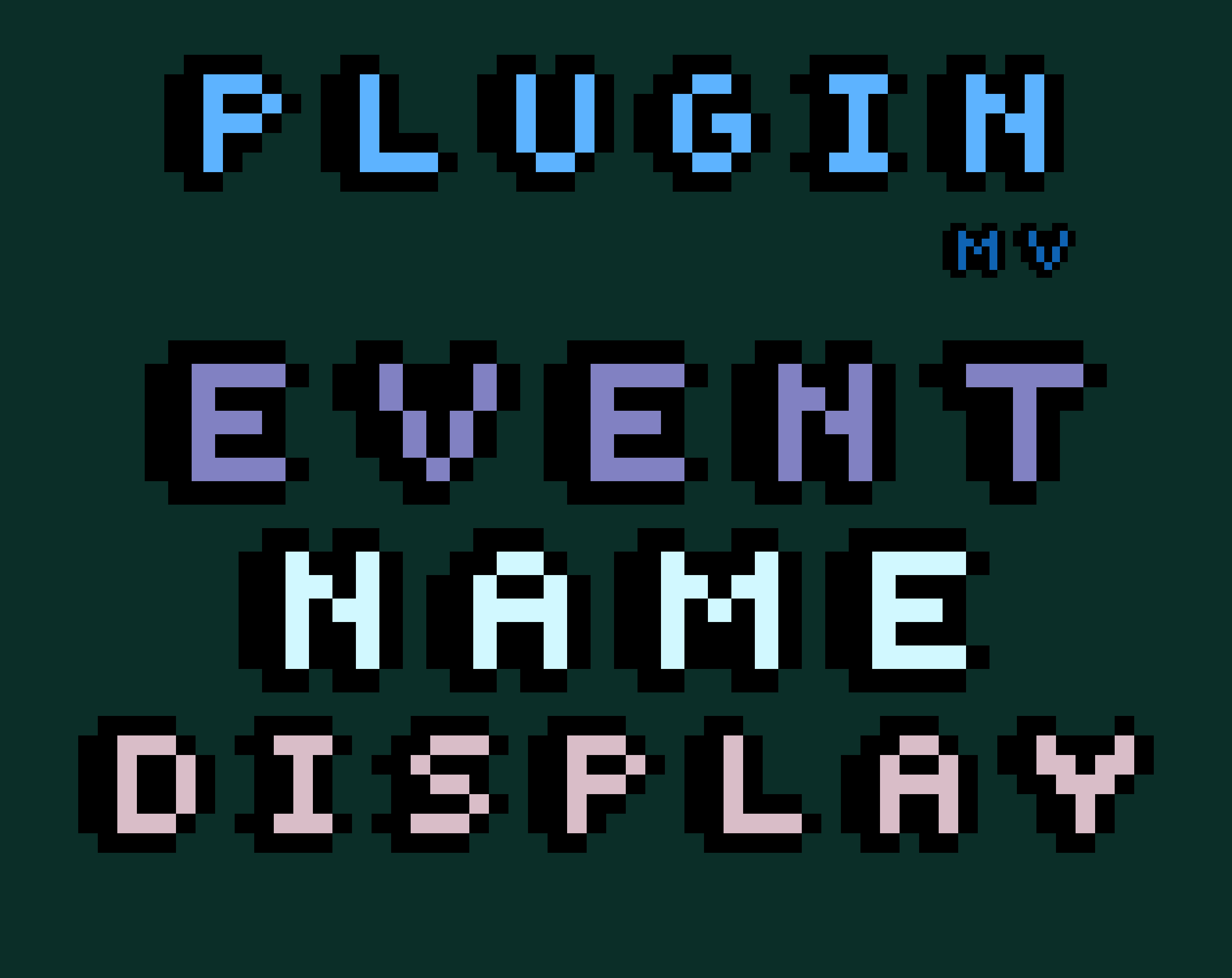 Event Name Display In Map - RPG Maker MV Plugin