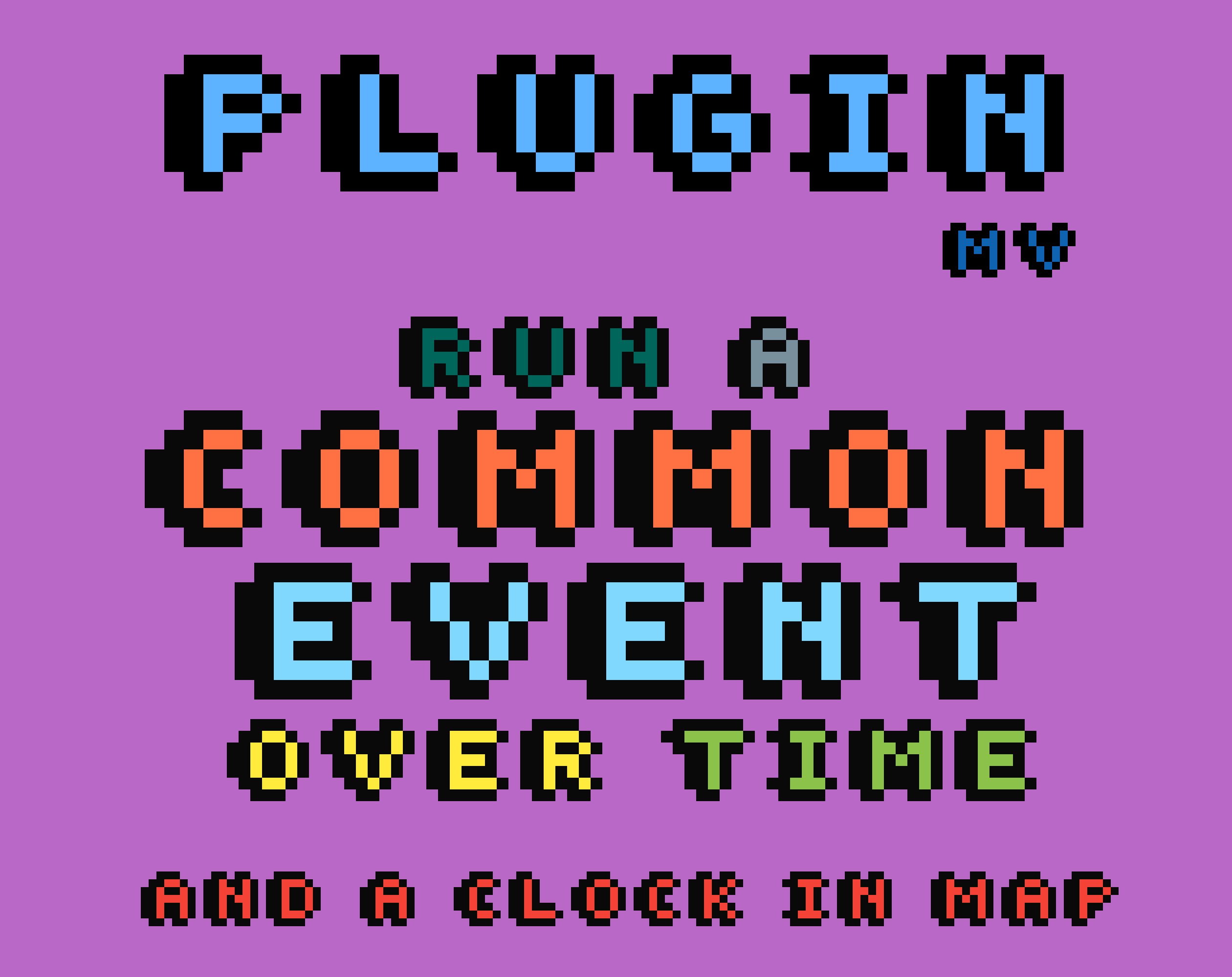 Run A Common Event Over Time (And A Clock In Map) - RPG Maker MV Plugin