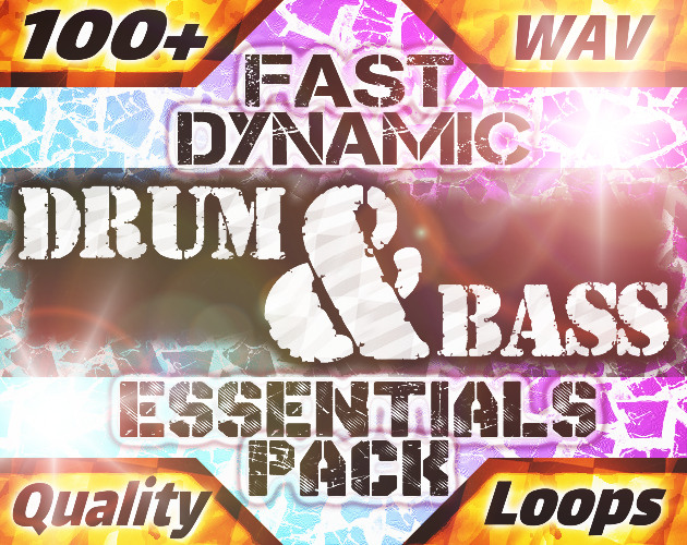 Drum & Bass Audio Loop Package [100+ Quality WAVs] by GameSupplyGuy