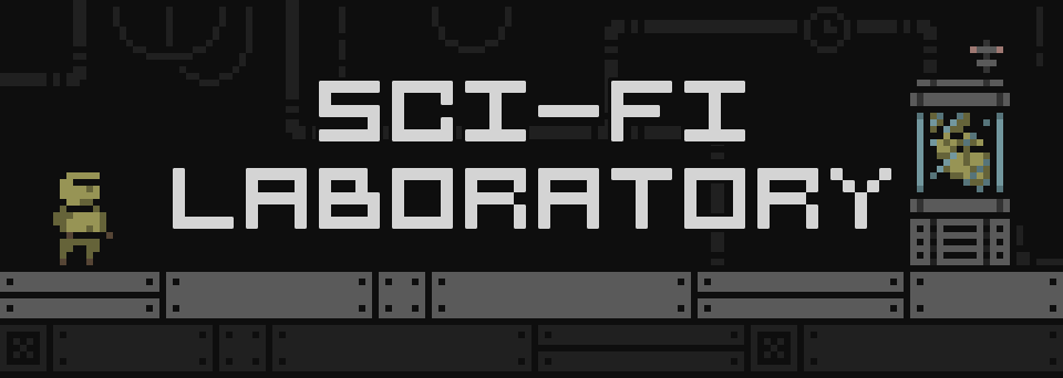 Sci-Fi Future - Laboratory (8x8 Platformer Assets)