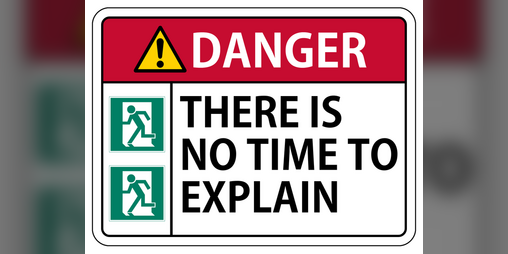 Cover image for There is no Time to Explain