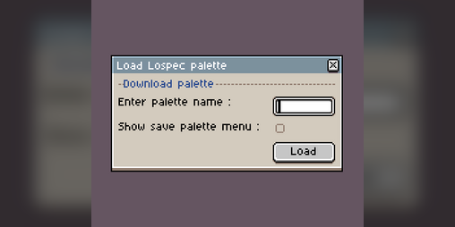 Cover image for Lospec palette to Aseprite