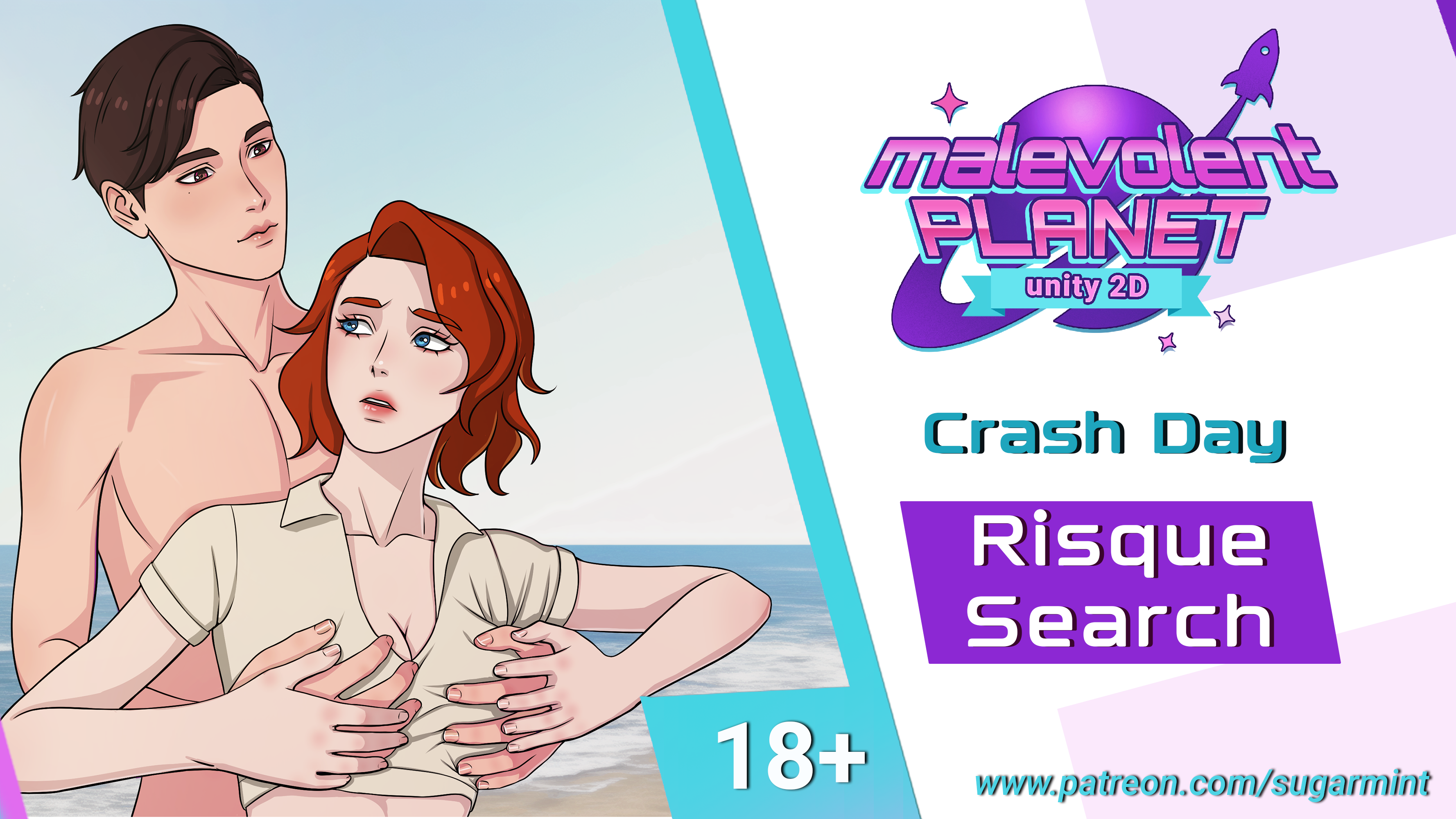 Malevolent Planet 2D Crash Day - Risque Search (August 2023 Patreon Release)