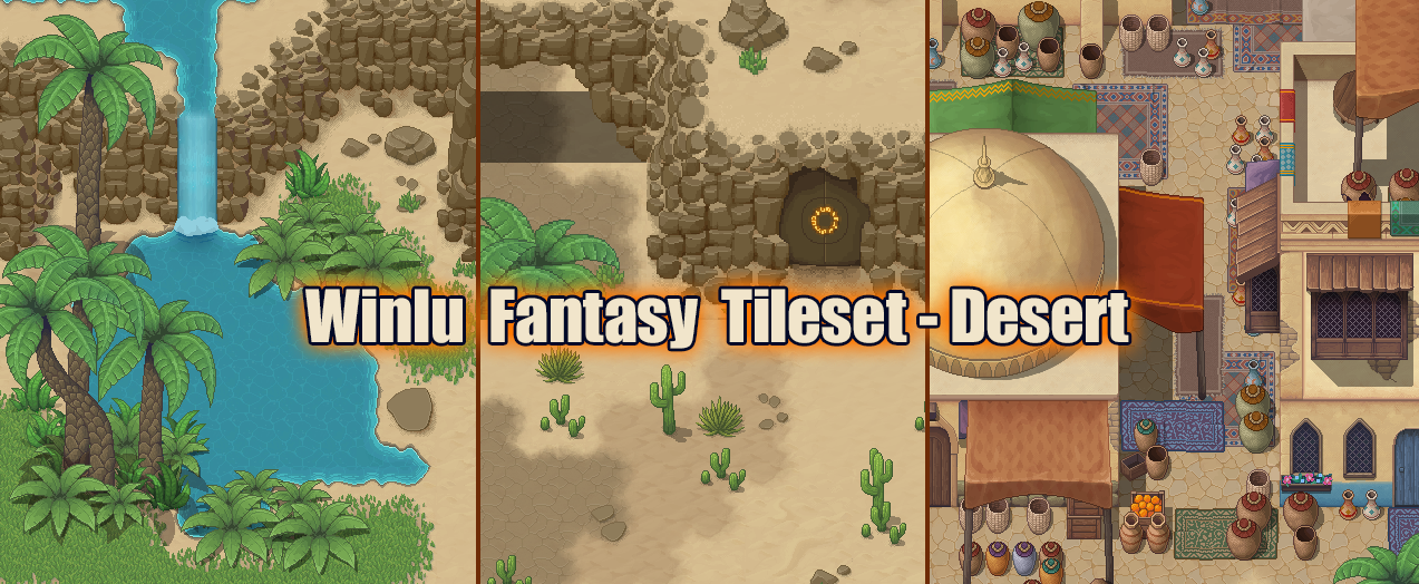 Winlu Fantasy Tileset - Desert