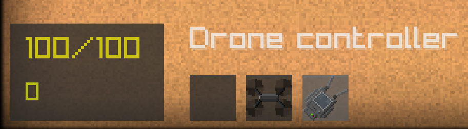 Drone controller and drone item