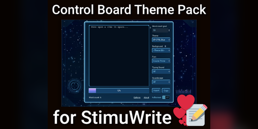 Cover image for Scifi Control Board Theme Pack for StimuWrite 2