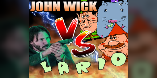 Cover image for John Wick vs. Lario at 3:00 AM, Gone Wrong