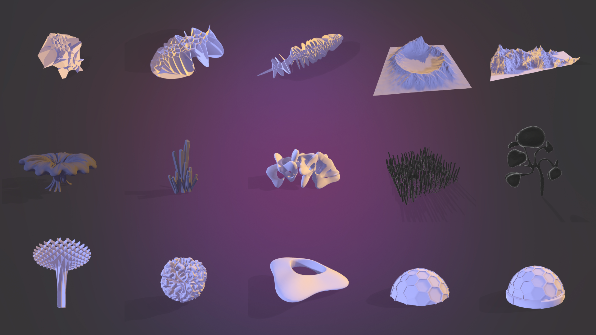 3D Assets set 1