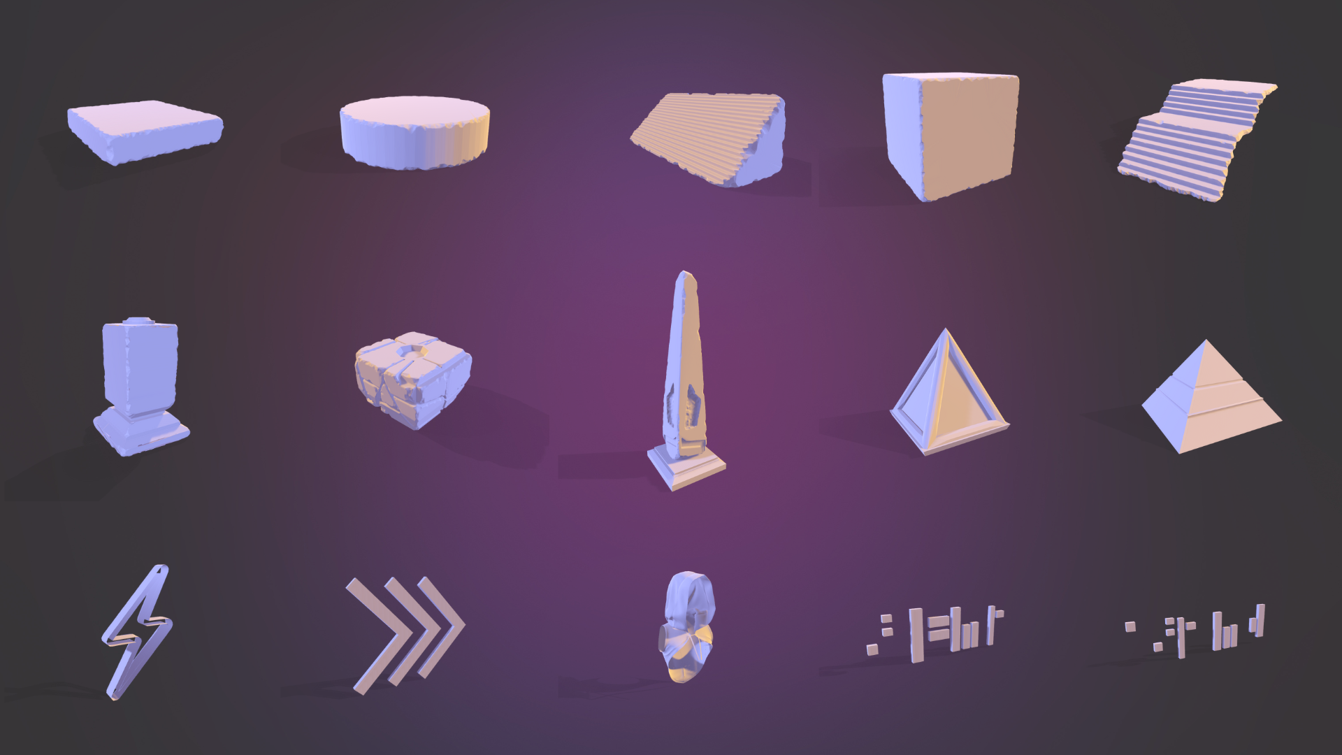 3D Assets set 2