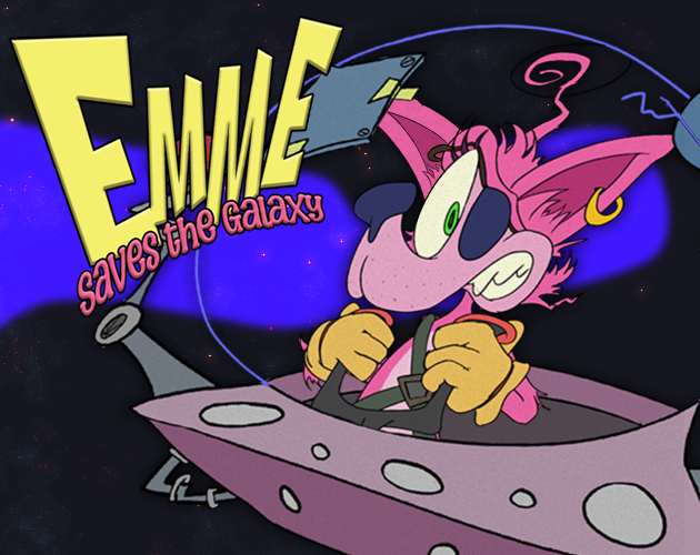 Cover image for Emme Saves the Galaxy