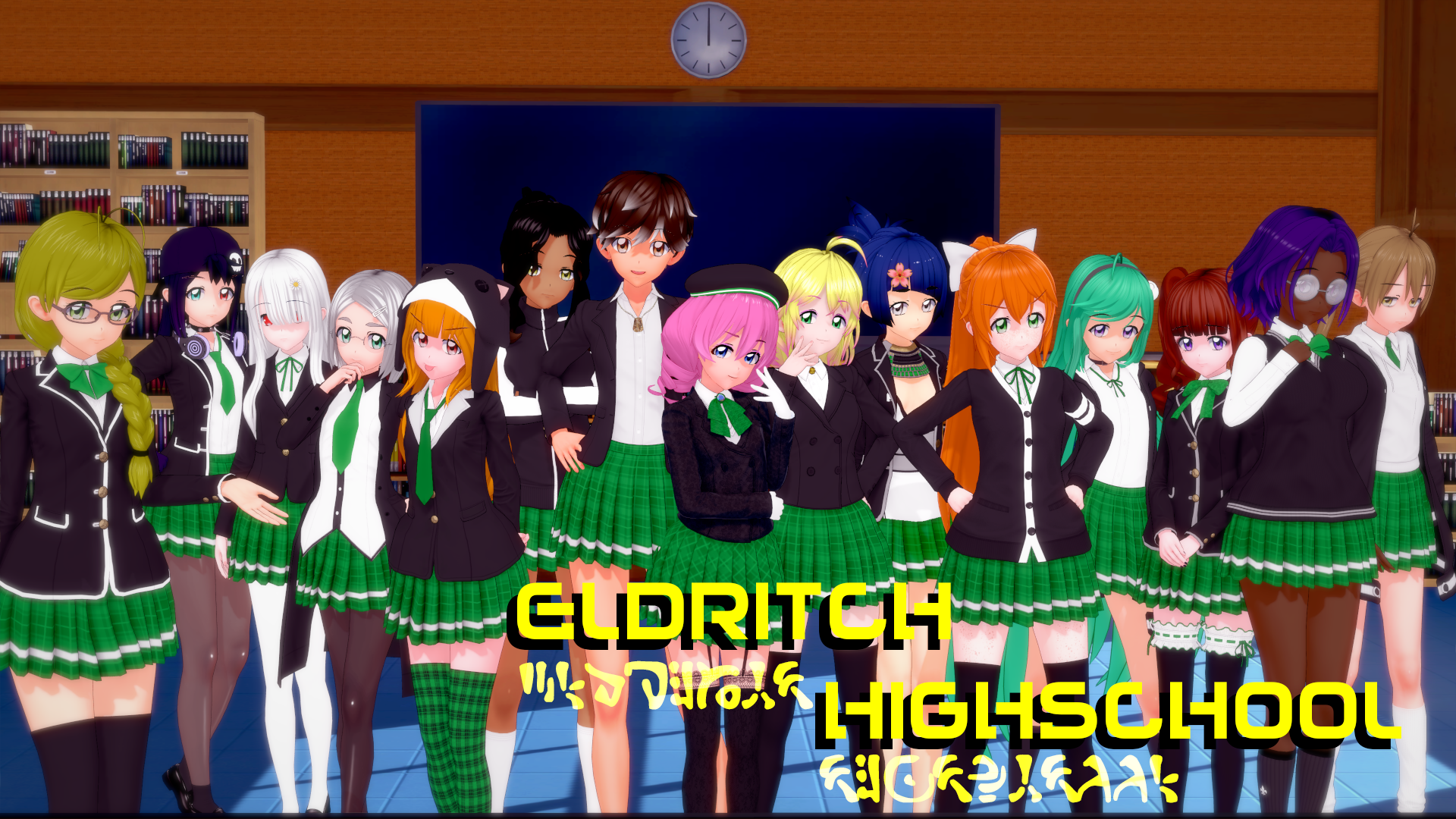 Cover image for Eldritch Highschool