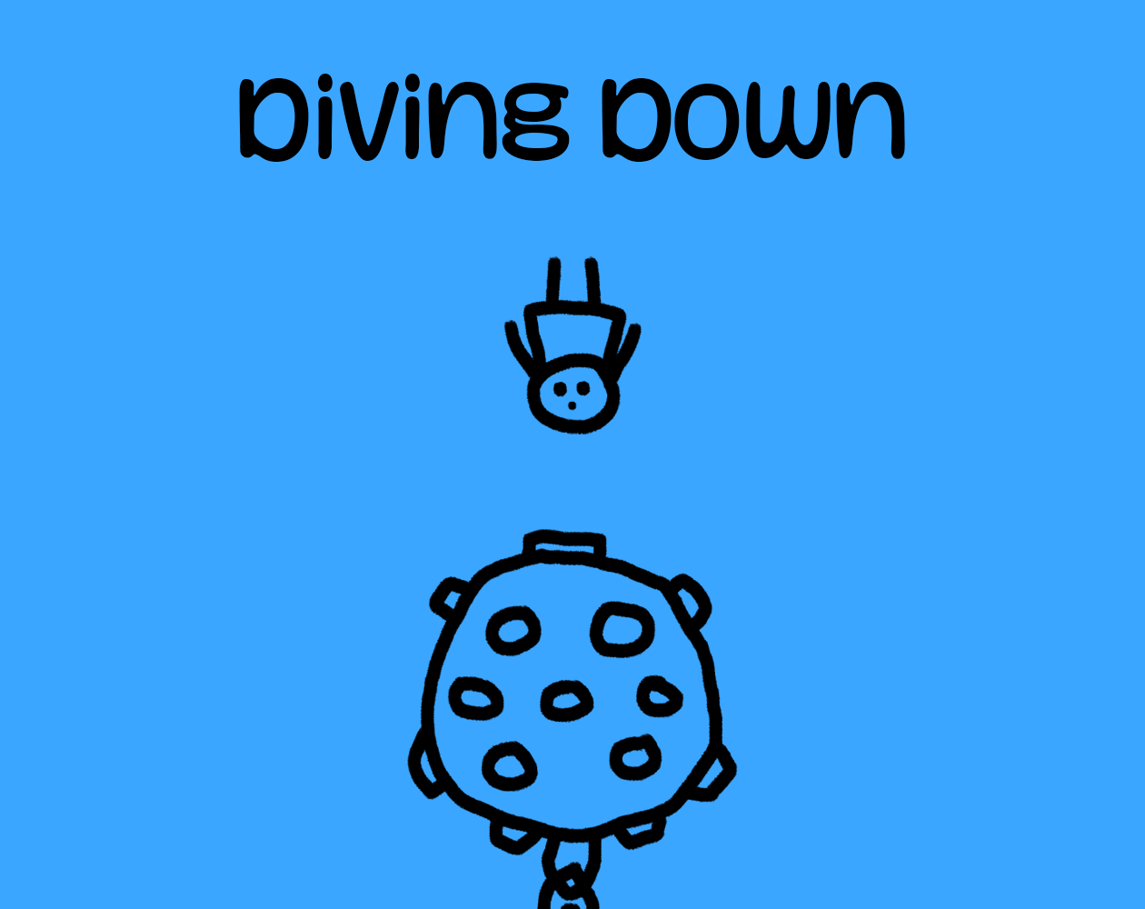 Diving Down By Arcangel