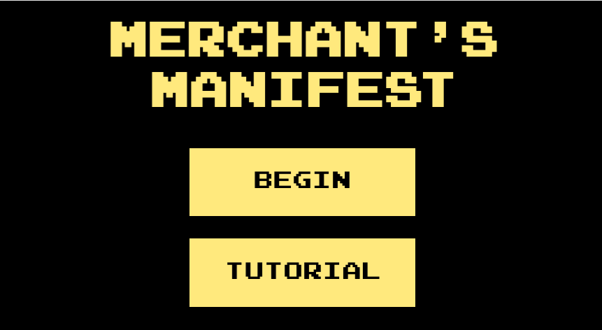 Merchant's Manifest