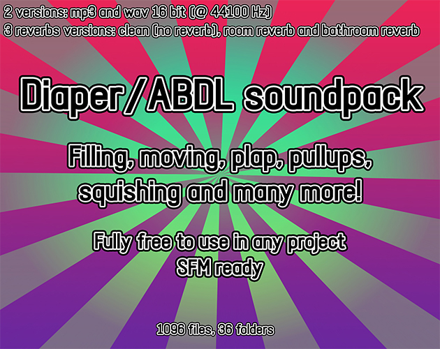 Diaper/ABDL soundpack by Viscep