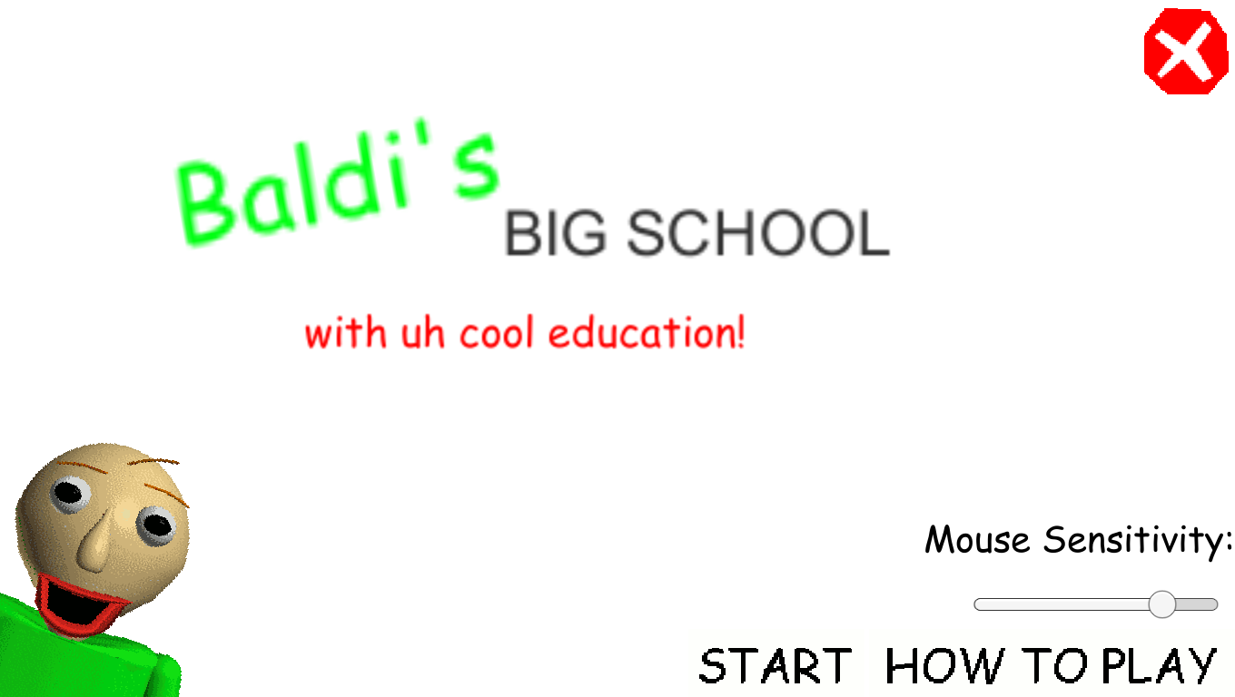 Baldi's Big School with uh cool education (UCM2)