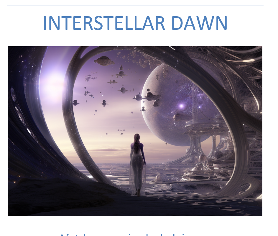 Interstellar Dawn