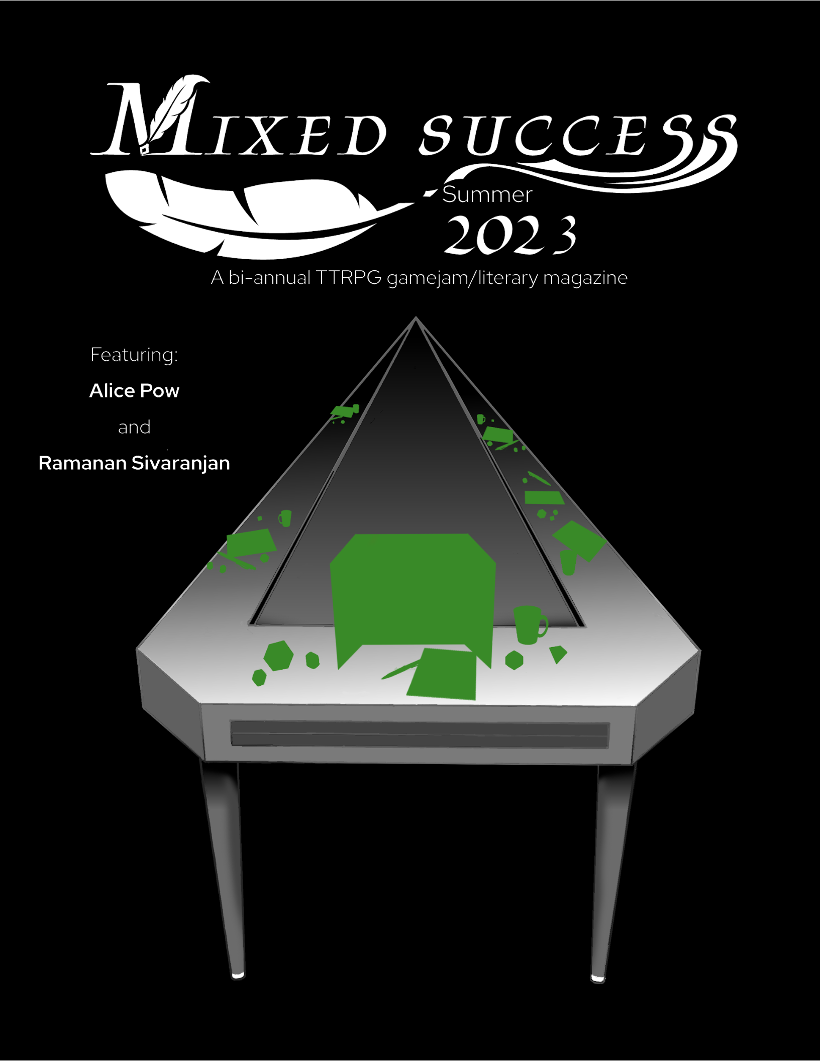 Cover image for Mixed Success Issue#1: Negative Space
