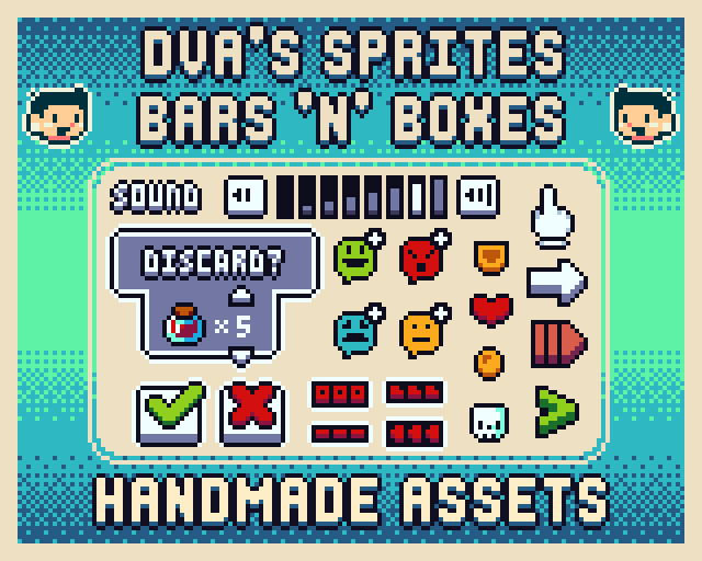 DVA'S Sprites: Bars 'N' Boxes