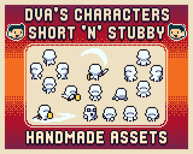 DVA'S Characters: Short 'N' Stubby
